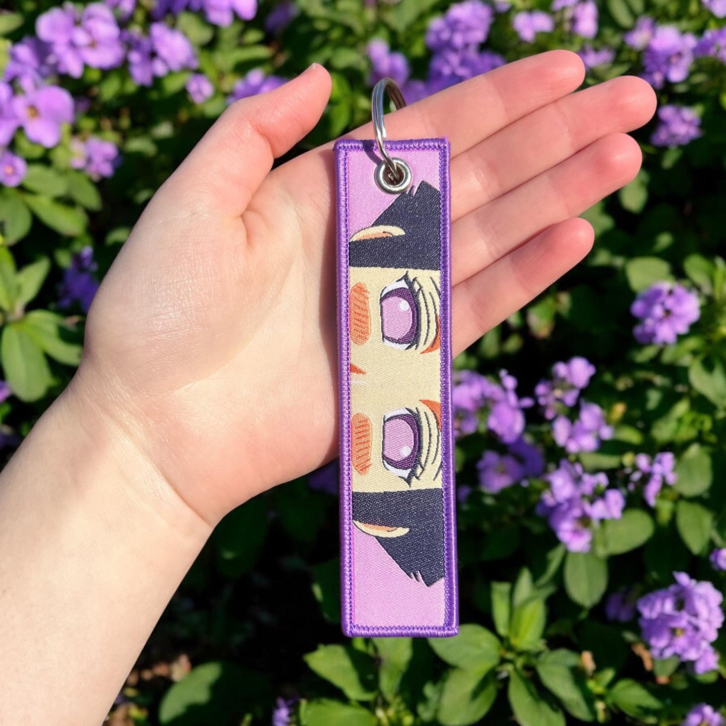 Kind-Hearted Fighter Embroidered Keychain