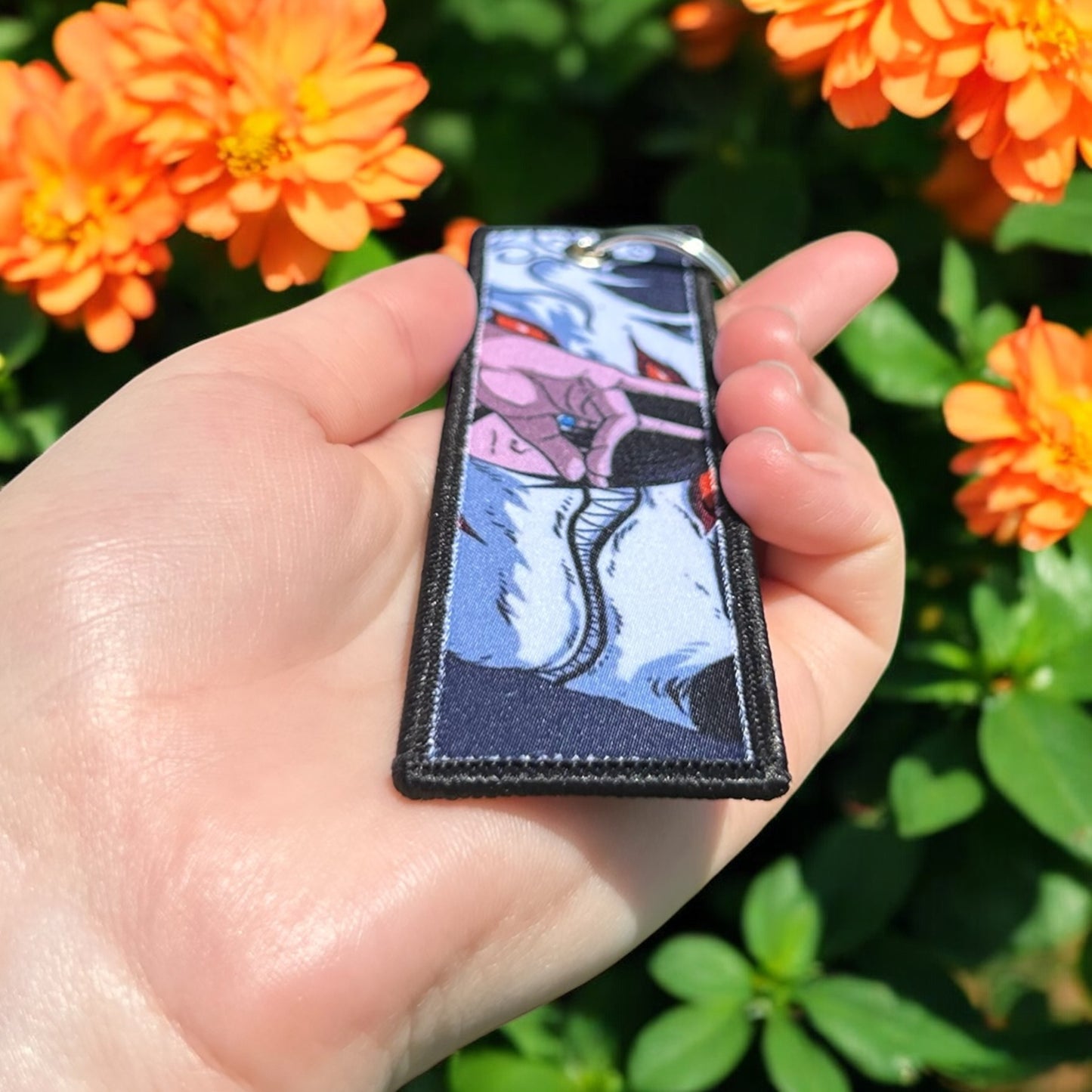 Smoke and Snow Keychain