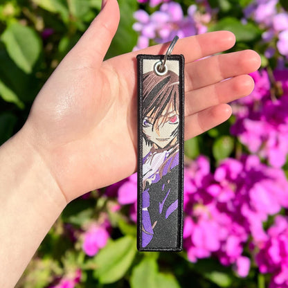 Dark Emperor Embroidered Keychain