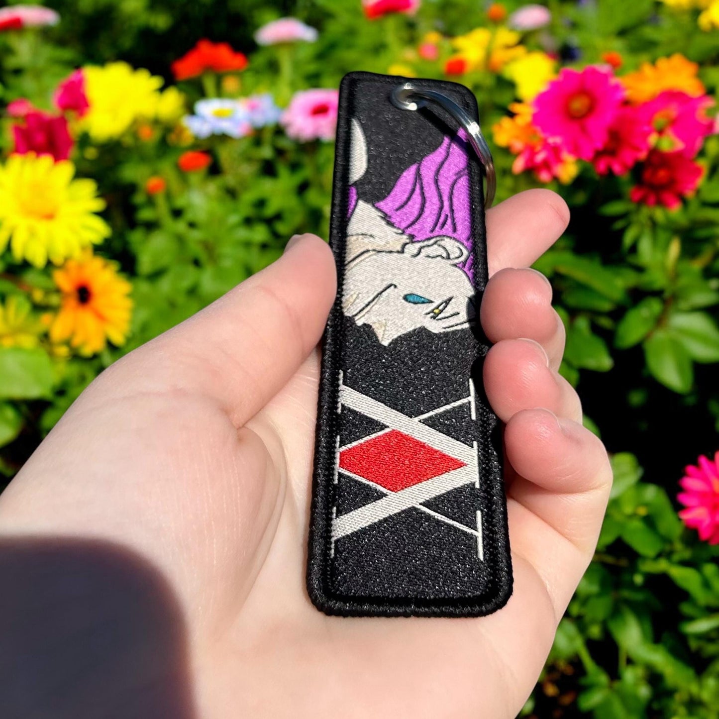 Trickster Magician Embroidered Keychain
