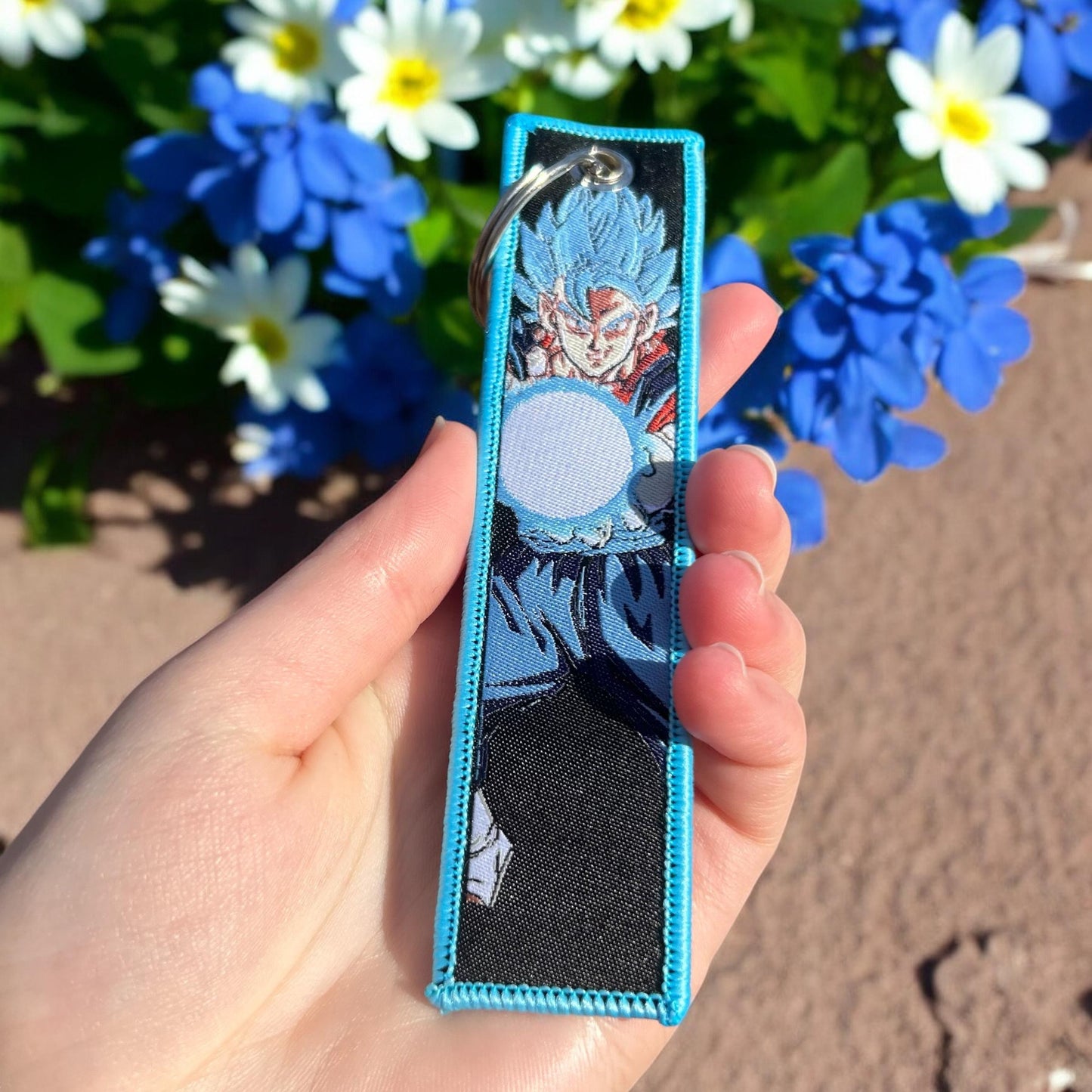 Fusion Warrior Embroidered Keychain