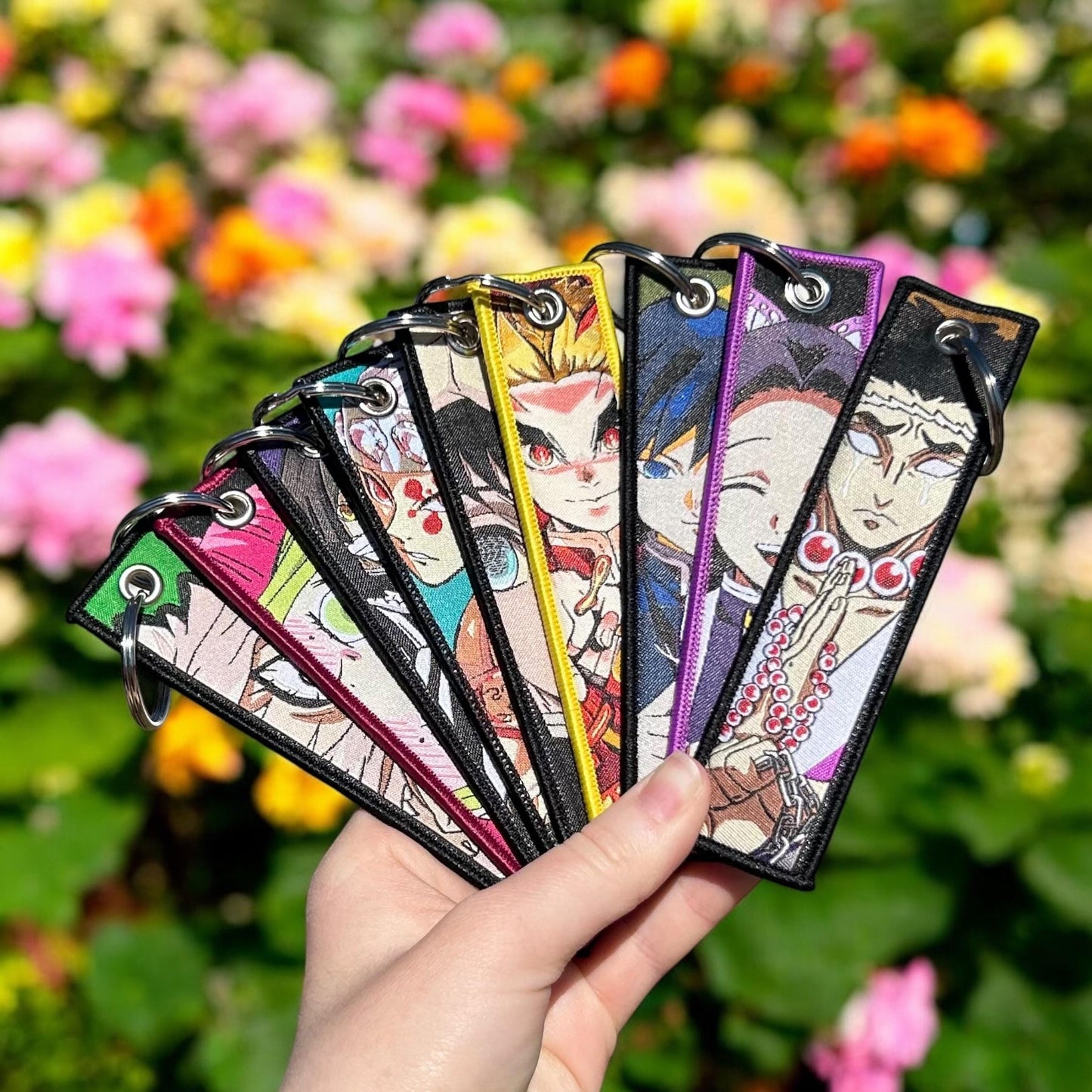 Elemental Guardians Embroidered Keychain Bundle