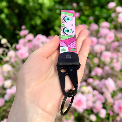 Lovestruck Warrior Keychain Strap