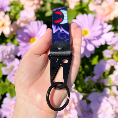 Midnight Mischief Keychain Strap