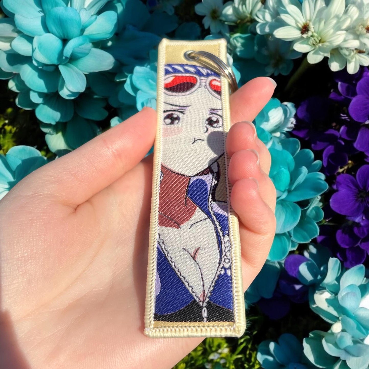 Beauties of the Sea Embroidered Keychain