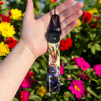 Dual Transformation Warrior Keychain Strap