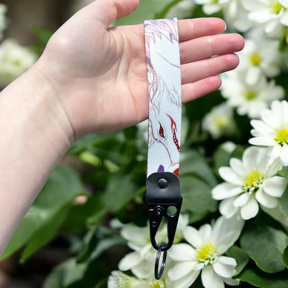 Moonlit Demon Keychain Strap