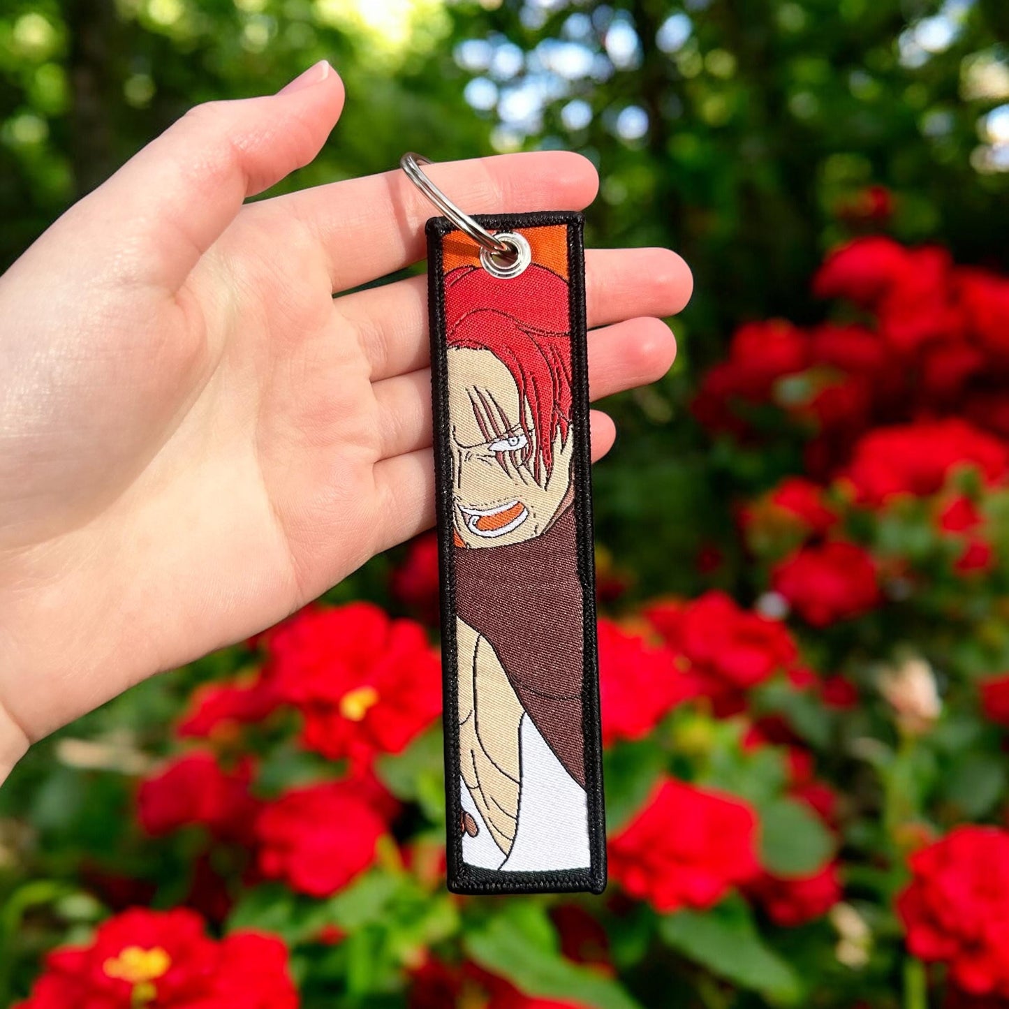 Fearless Captain Embroidered Keychain