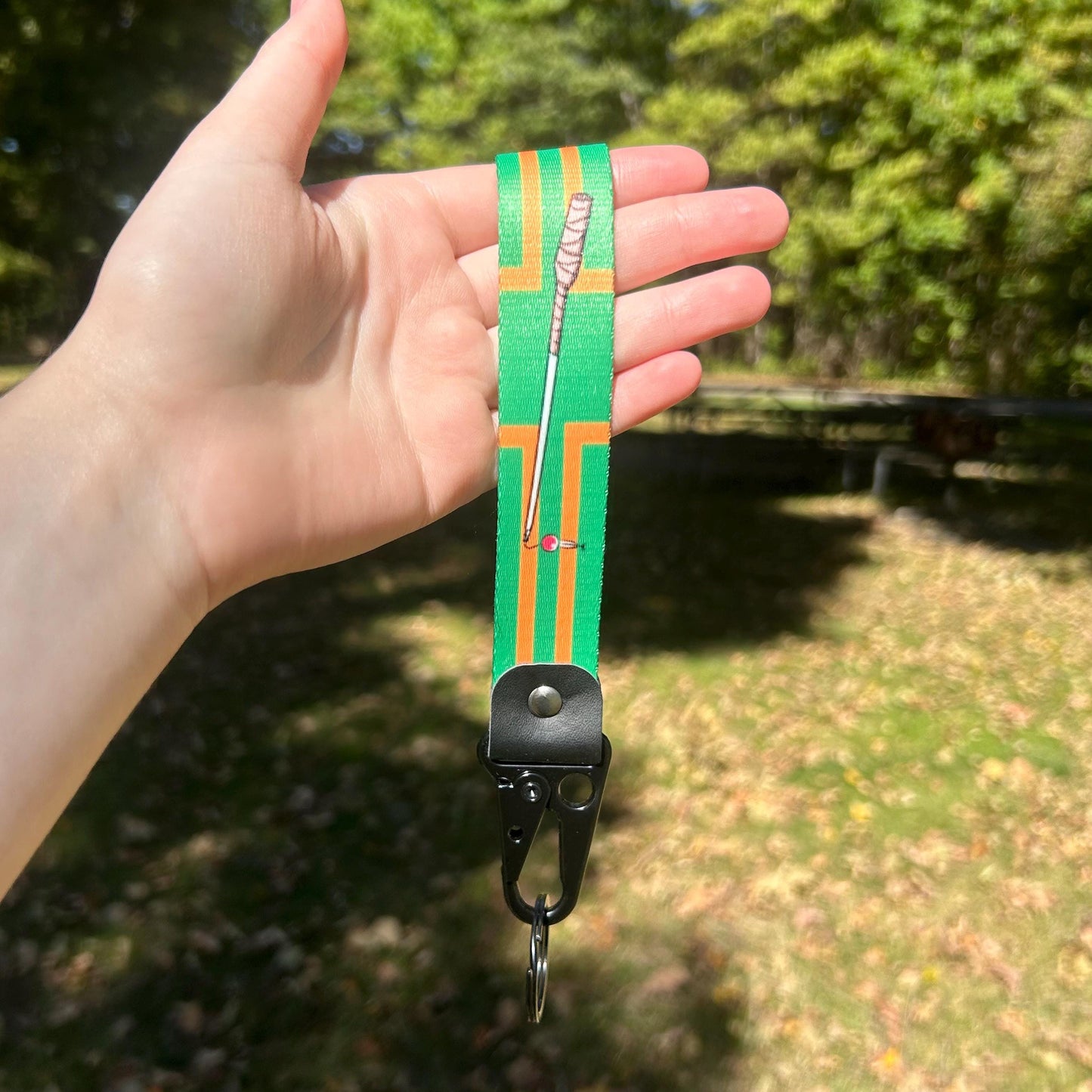 Optimistic Adventurer Keychain Strap