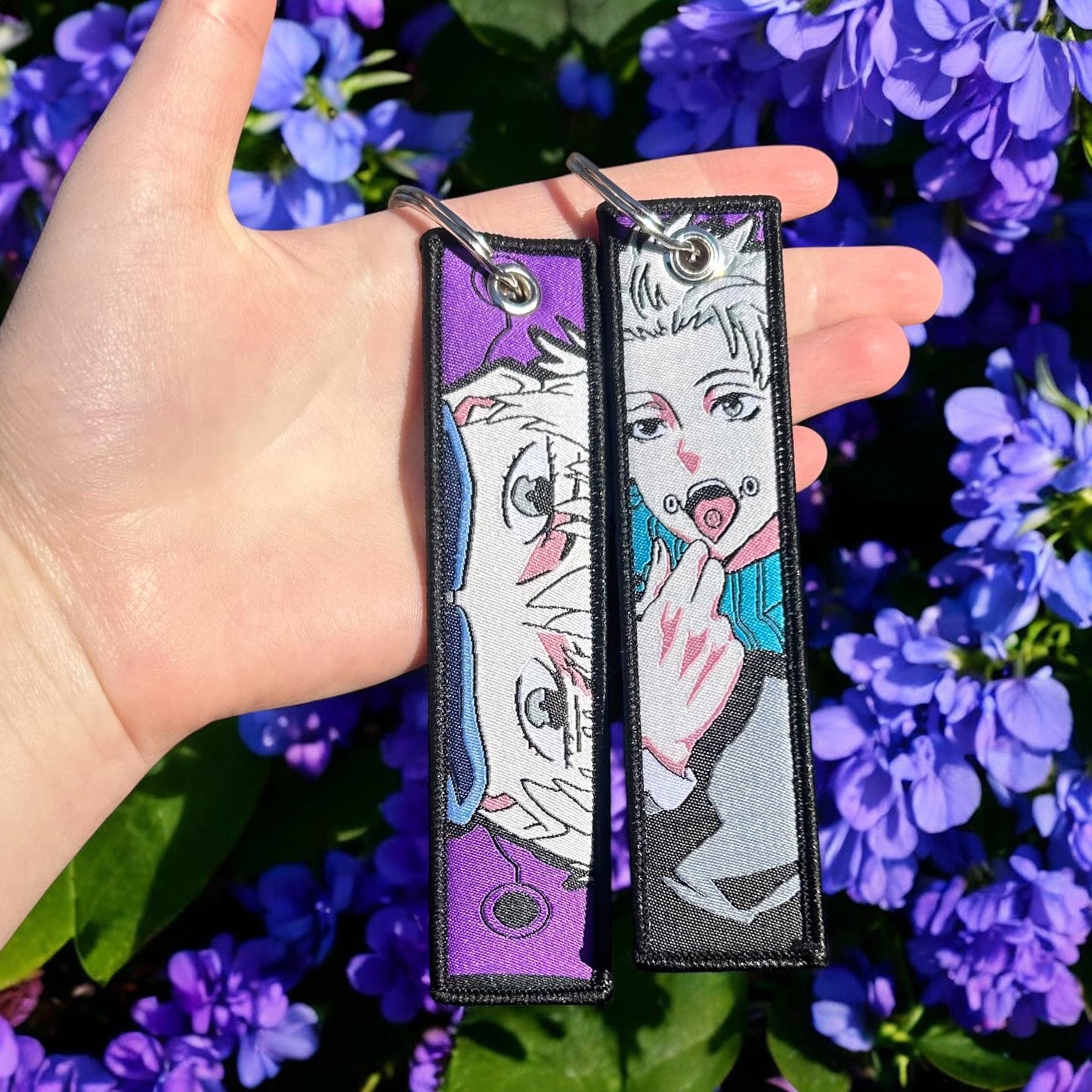 Cursed Speech Sorcerer Embroidered Keychain