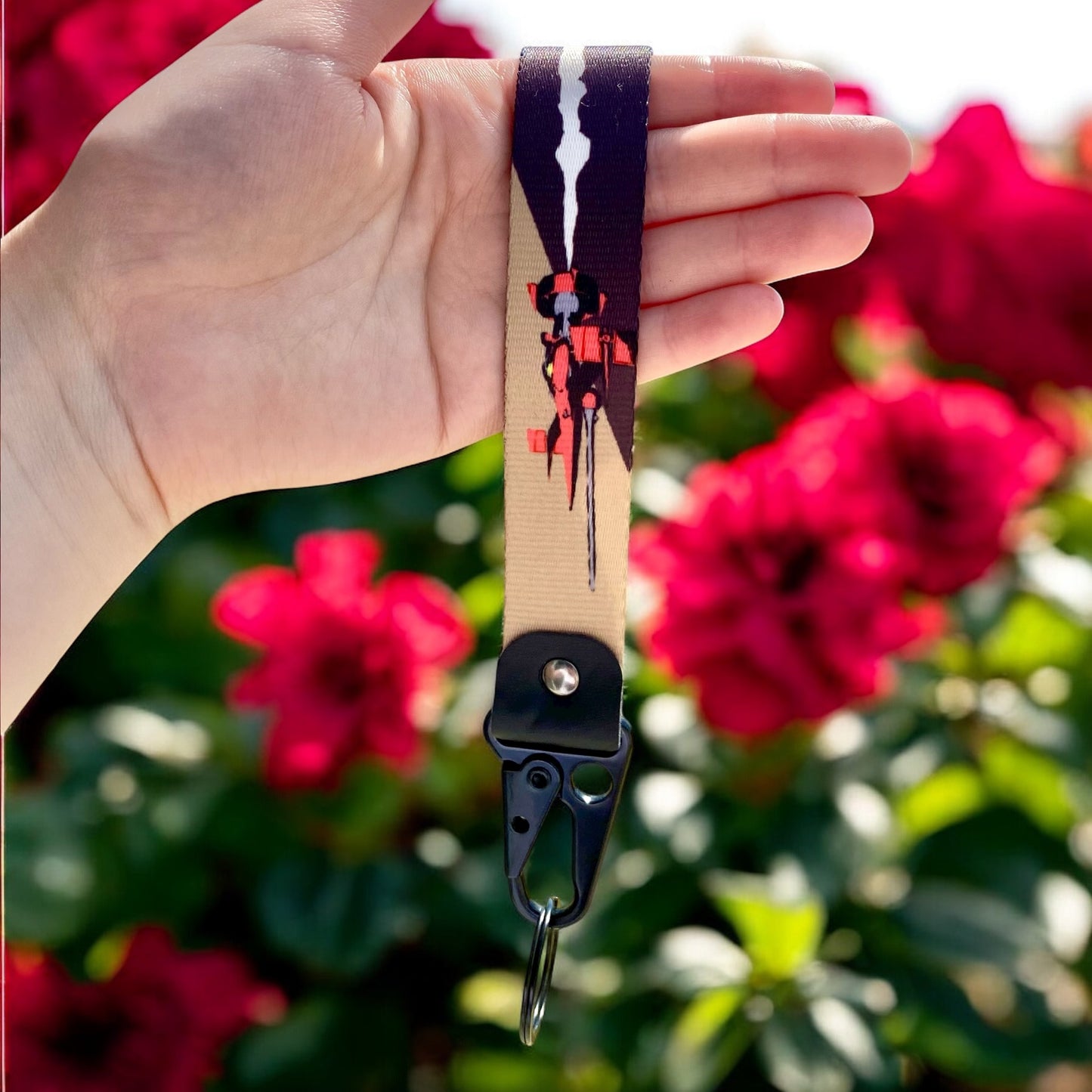 Smokey Silence Keychain Strap