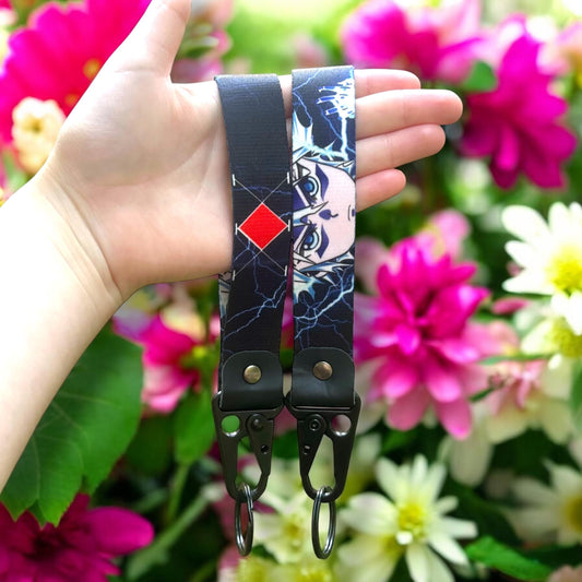 Quiet but Deadly Fighter Keychain Strap