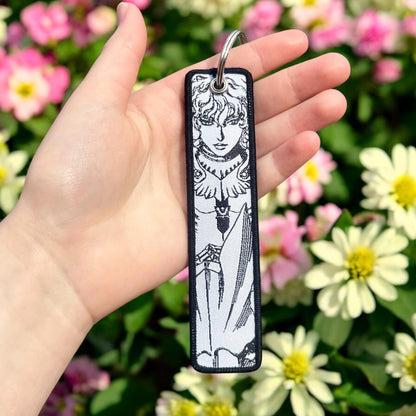 Eclipse Duo Embroidered Keychain