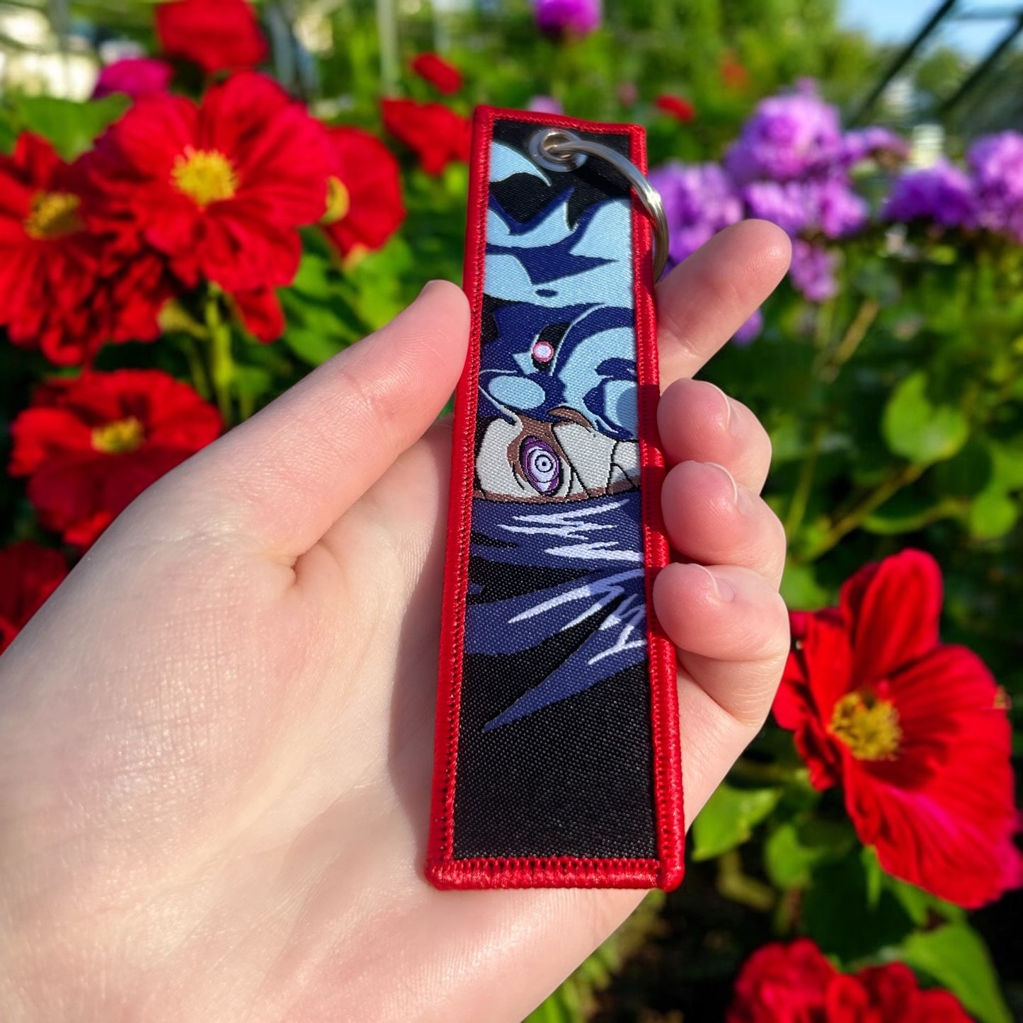 Eternal Storm Embroidered Keychain