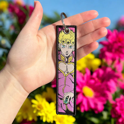 Stylish Gangster Embroidered Keychain