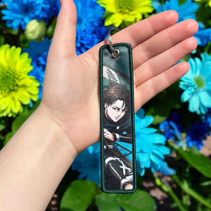 Clean-Cut Captain Keychain