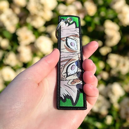 Wind-borne Fury Embroidered Keychain