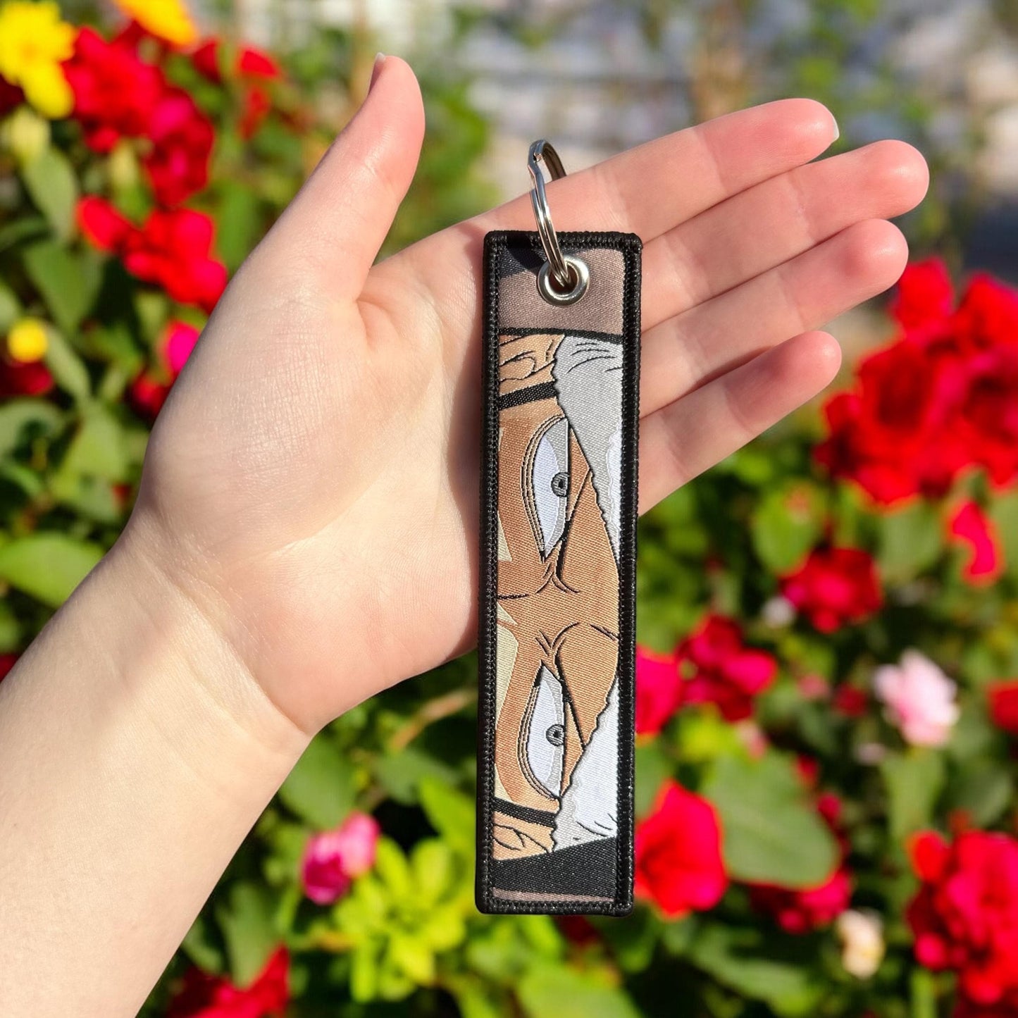 Midnight Surgeon Embroidered Keychain