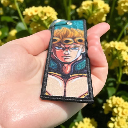 Golden Power Duo Keychain