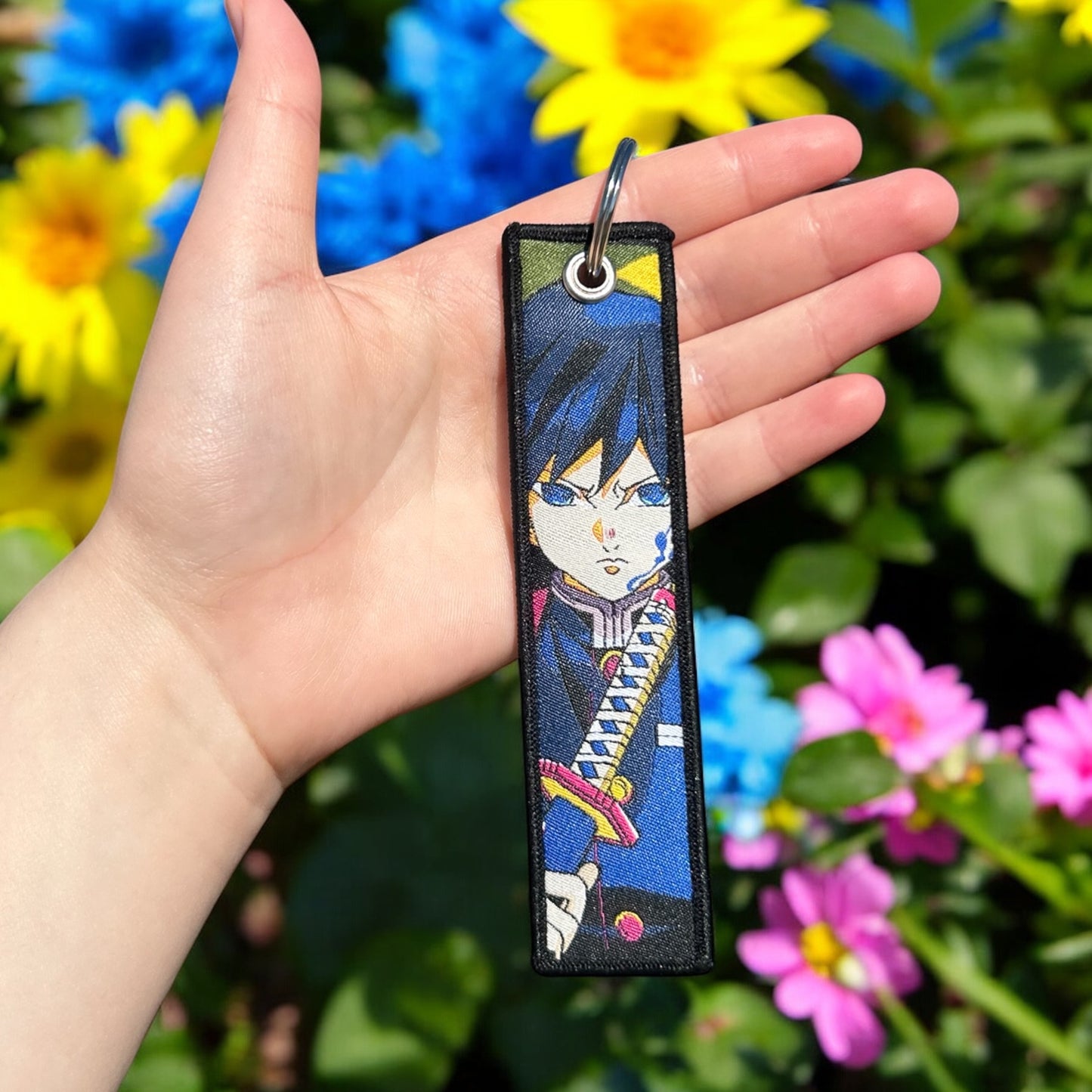 Ocean’s Will Embroidered Keychain