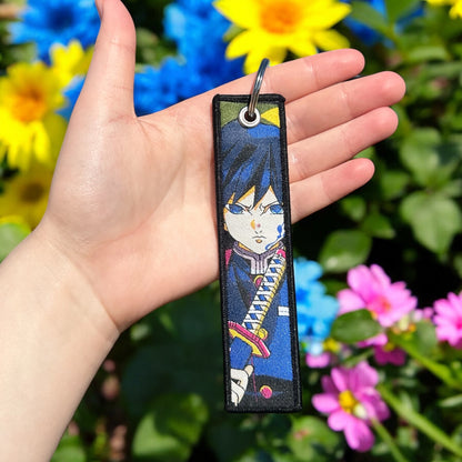 Ocean’s Will Embroidered Keychain