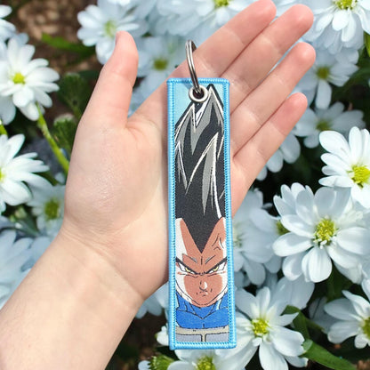 Transformed Prince Embroidered Keychain