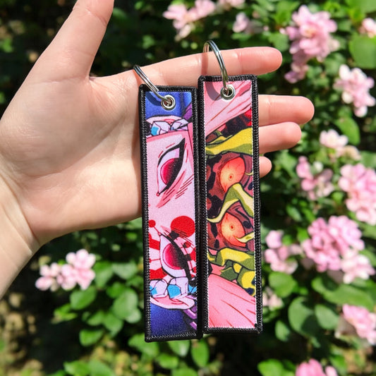 Flash and Venom Keychain