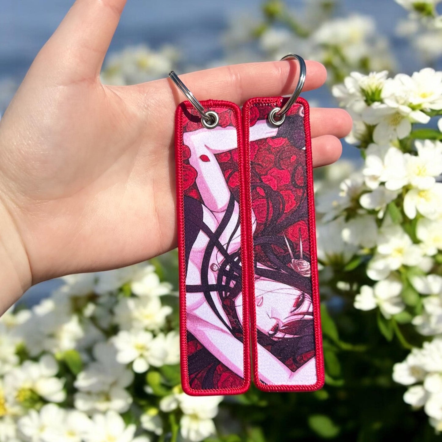 Deadly Beauty Keychain