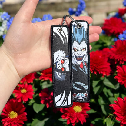 Creepy Apple Demon Keychain