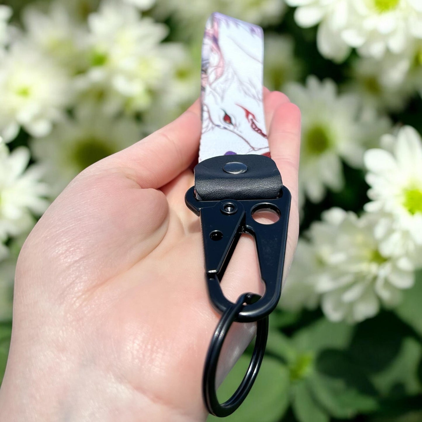 Moonlit Demon Keychain Strap