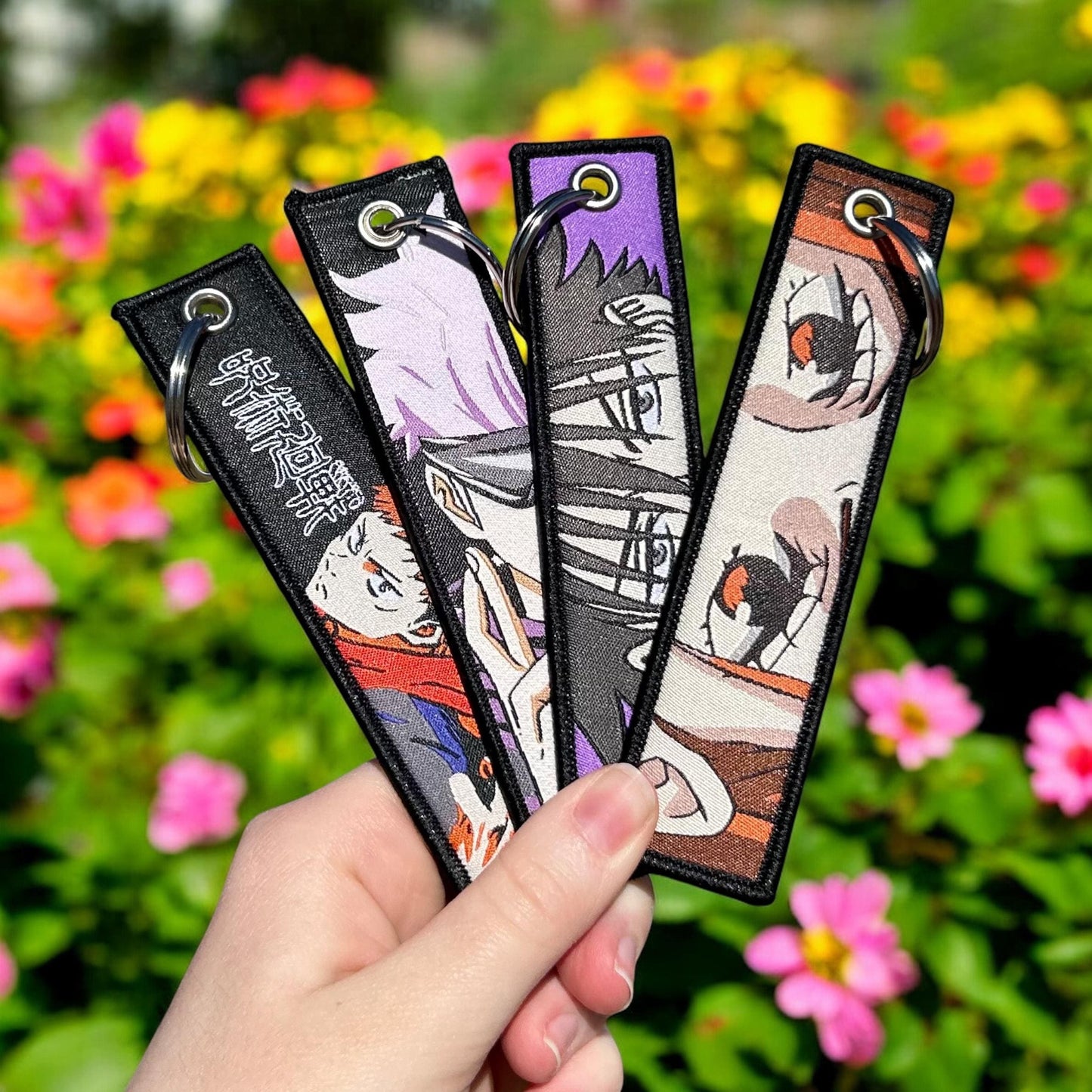 Powerful Sorcerer Squad Embroidered Keychain Bundle