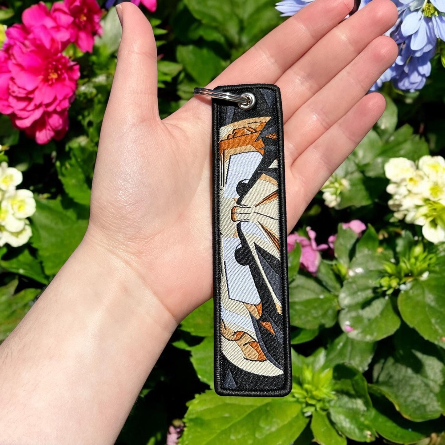 Legendary Star Hero Embroidered Keychain