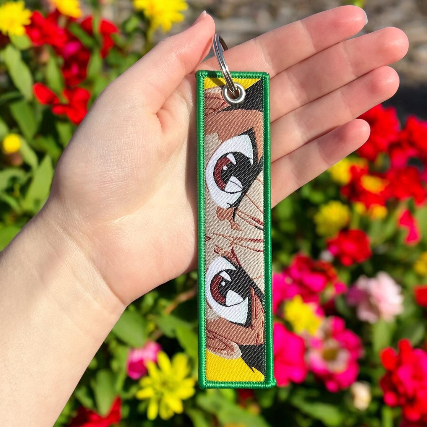 Spirit Detective Embroidered Keychain