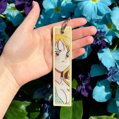 Beauties of the Sea Embroidered Keychain