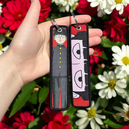 Calm Esper Embroidered Keychain