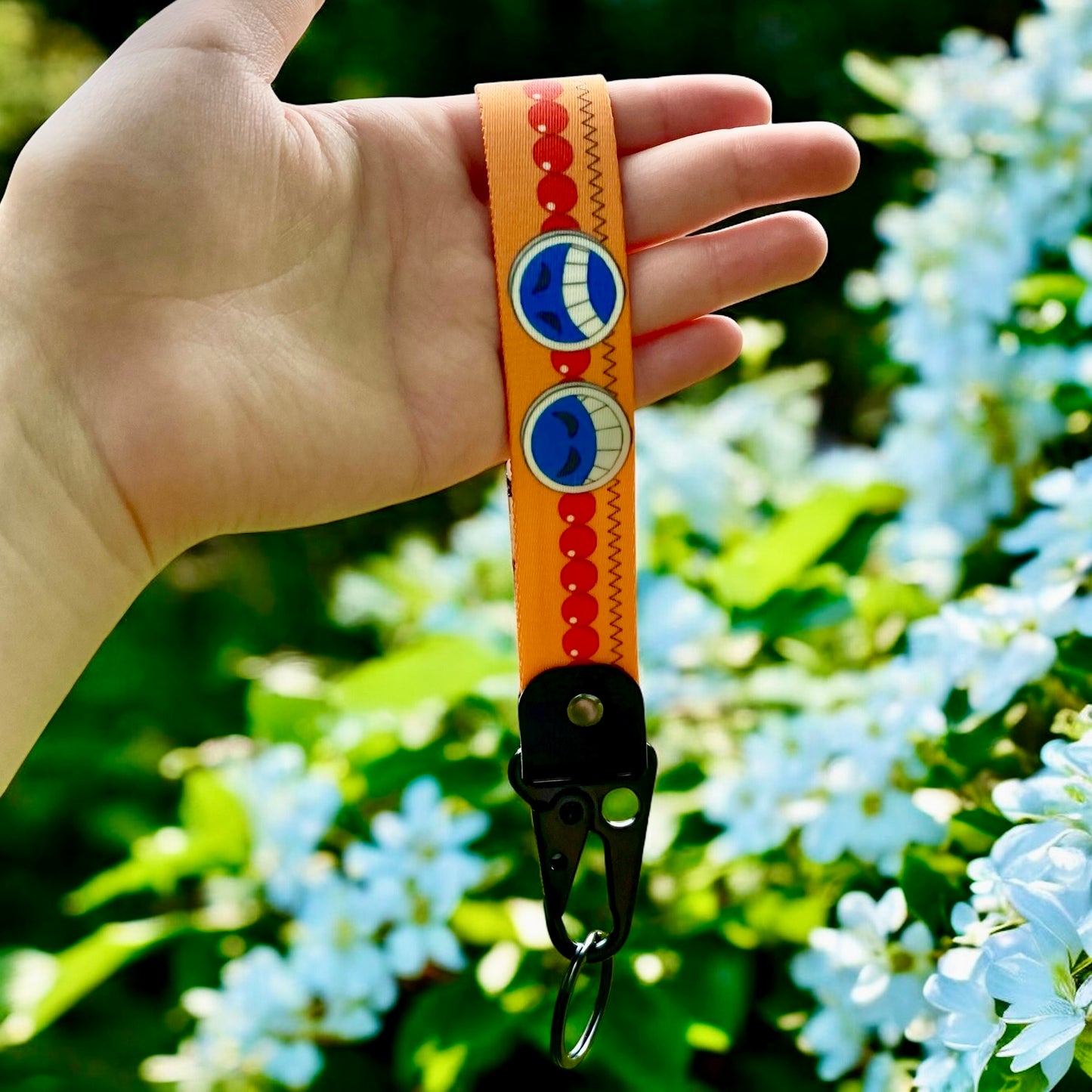 Flame of Freedom Keychain Strap