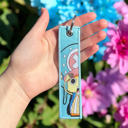 Kawaii Doctor Embroidered Keychain