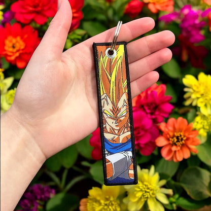 Dual Form Embroidered Keychain