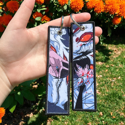 Smoke and Snow Keychain