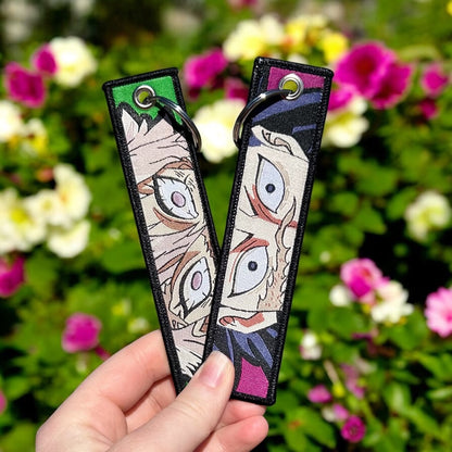 Blood and Breath Embroidered Keychain Bundle