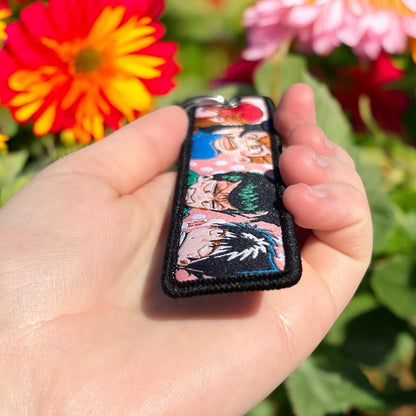 Spirit Detective Crew Embroidered Keychain