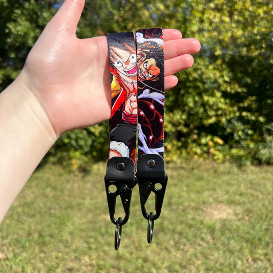 Rubber Warrior Keychain Strap