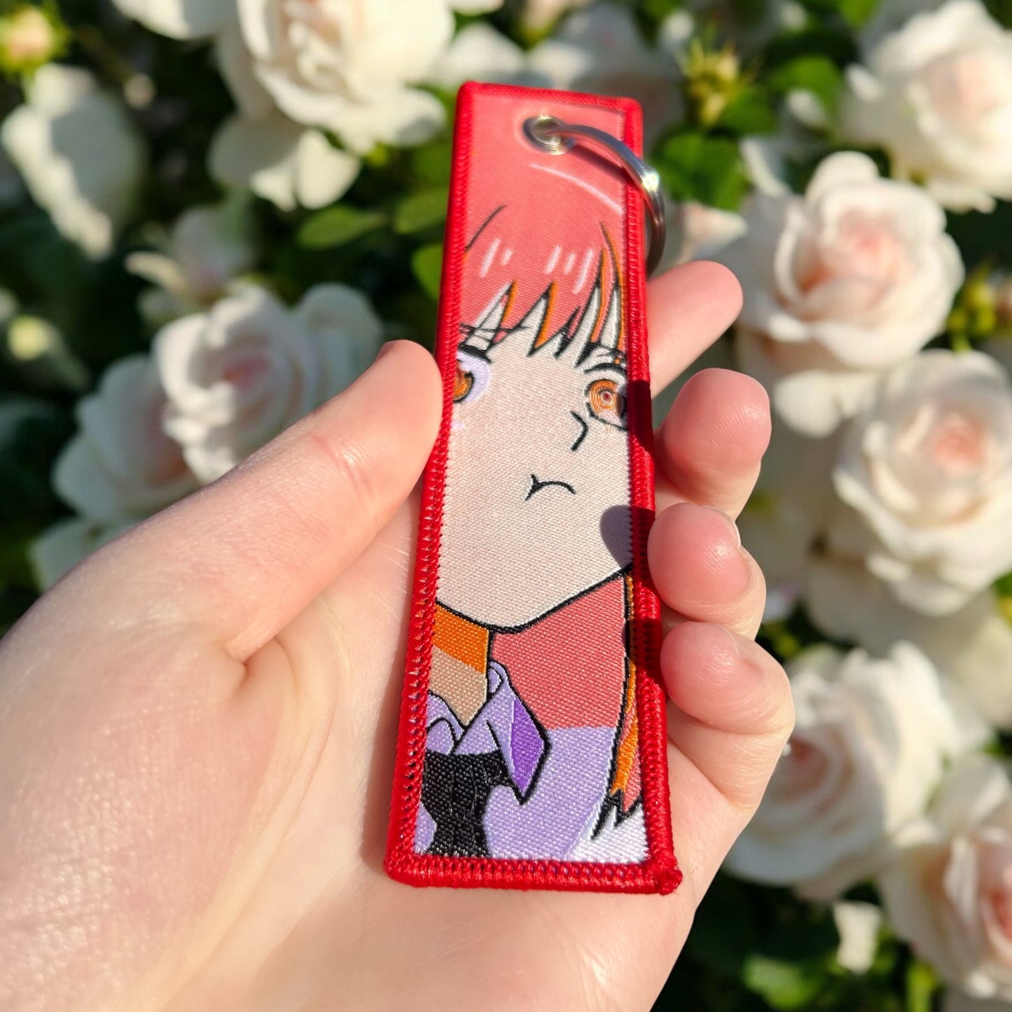 Cheeky Devils Embroidered Keychain