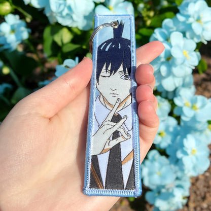 Silent Duty Embroidered Keychain