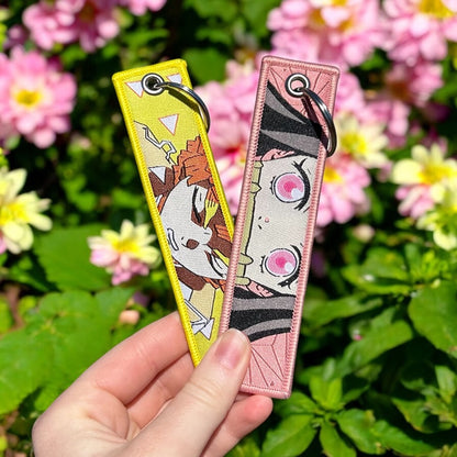 Lovestruck Lightning Embroidered Keychain Bundle