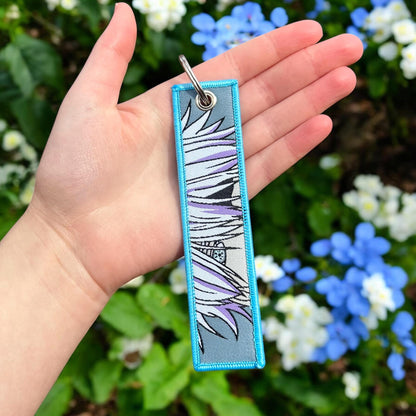 Blinded Energy Master Embroidered Keychain