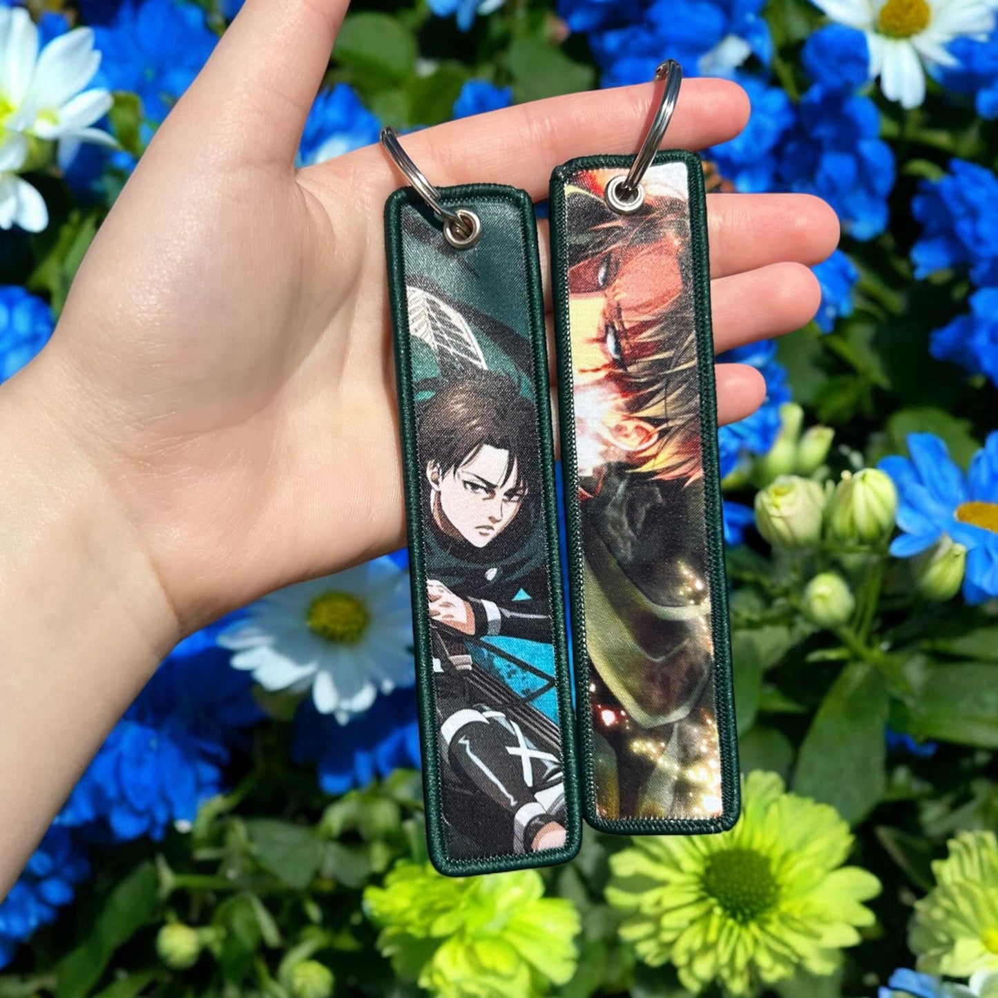 Clean-Cut Captain Keychain