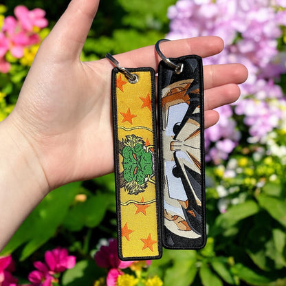 Legendary Star Hero Embroidered Keychain
