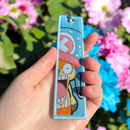 Kawaii Doctor Embroidered Keychain