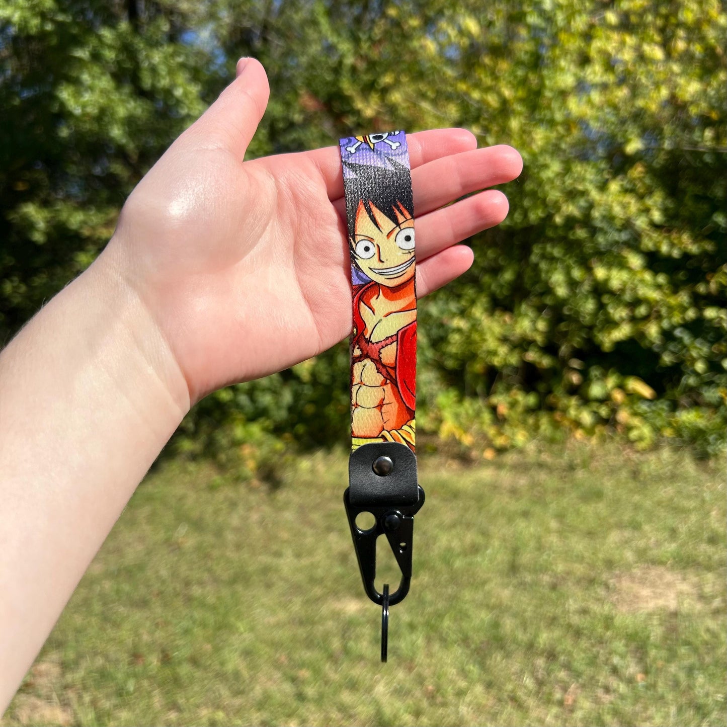 Joyful Captain Keychain Strap